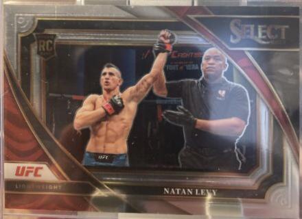 Natan Levy 2023 Panini Select UFC Mezzanine #368 Silver