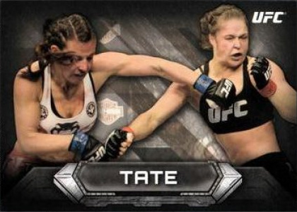 Miesha Tate 2014 Topps UFC Knockout Base #72 Red