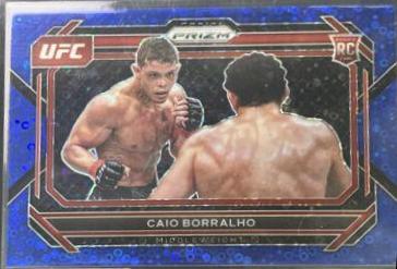 Caio Borralho 2023 Panini Prizm Under Card UFC Base #68 Blue