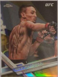 Max Holloway 2017 Topps Chrome UFC Base #87 Gold