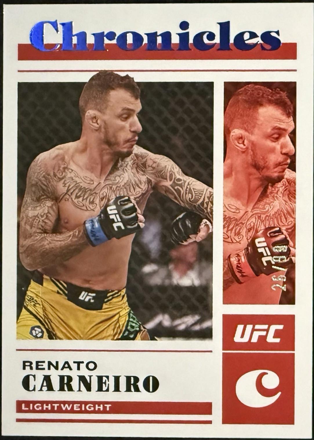 Renato Carneiro 2023 Panini Chronicles UFC Base Chronicles #69 Blue