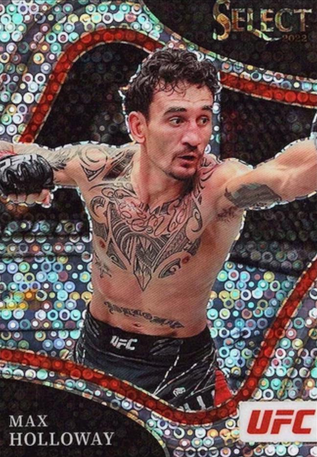 Max Holloway 2022 Panini Select UFC Octagonside #269 Disco