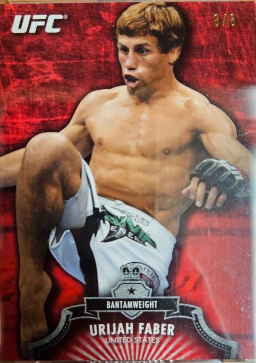 Urijah Faber 2012 Topps UFC Bloodlines Base #131 Red