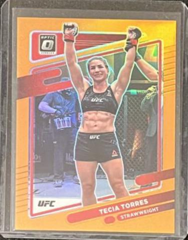 Tecia Pennington 2022 Panini Donruss Optic UFC Base #73 Orange