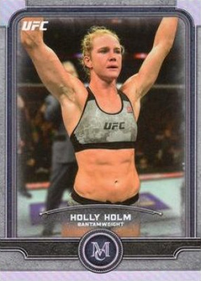 Holly Holm 2019 Topps UFC Museum Collection Base #24 Ruby