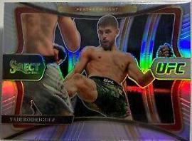Yair Rodríguez 2021 Panini Select UFC Premier Level #124 Silver