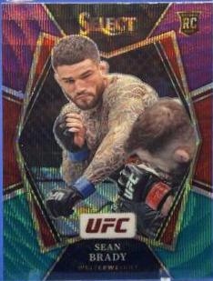 Sean Brady 2022 Panini Select UFC Premier Level #137 Black Disco