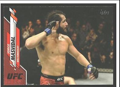 Jorge Masvidal 2020 Topps UFC Base #49 Red