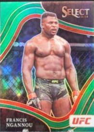 Francis Ngannou 2022 Panini Select UFC Octagonside #239 Green