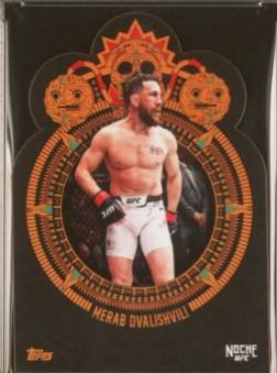 Merab Dvalishvili 2024 Topps Noche UFC Base #2 Purple Die-Cut