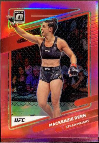 Mackenzie Dern 2022 Panini Donruss Optic UFC Base #21 Pink