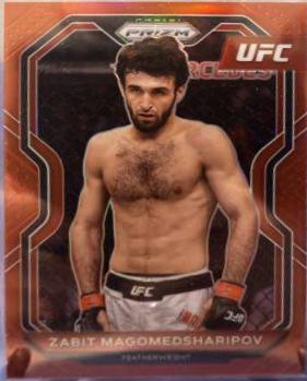 Zabit Magomedsharipov 2021 Panini Prizm UFC Base #93 Red