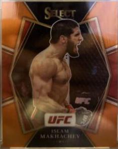 Islam Makhachev 2022 Panini Select UFC Premier Level #125 Orange