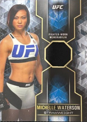 Michelle Waterson-Gomez 2017 Topps UFC Knockout Knockout Relics #KR-MW Red