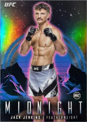 Jack Jenkins 2024 Topps Midnight UFC Base #22 Topps Industry Conference Promo