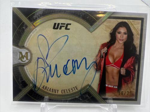 Arianny Celeste 2018 Topps UFC Museum Collection Museum Autographs #MA-AC Gold
