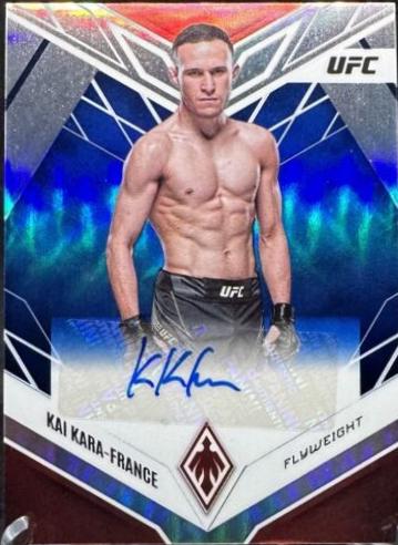 Kai Kara-France 2023 Panini Chronicles UFC Phoenix Autographs #10 Blue