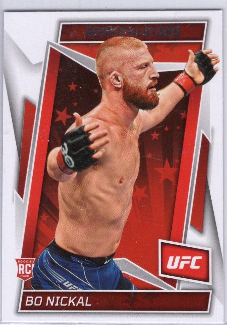 Bo Nickal 2023 Panini Chronicles UFC Base Rookies and Stars #185 Red