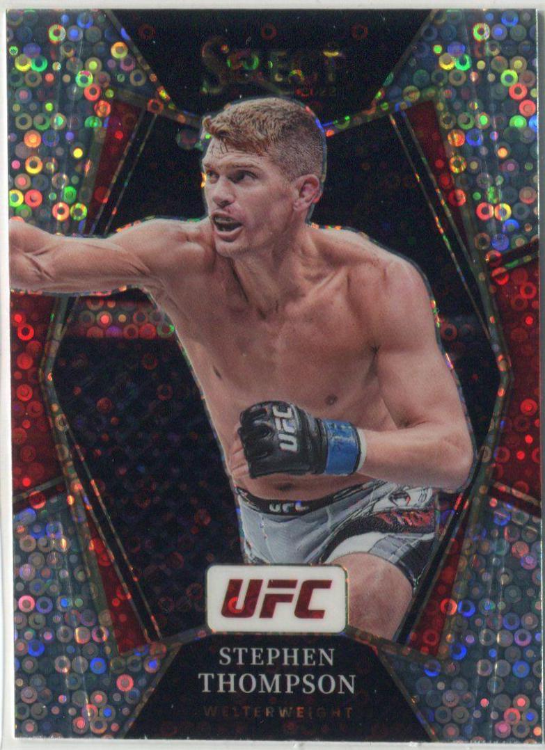 Stephen Thompson 2022 Panini Select UFC Premier Level #182 Disco