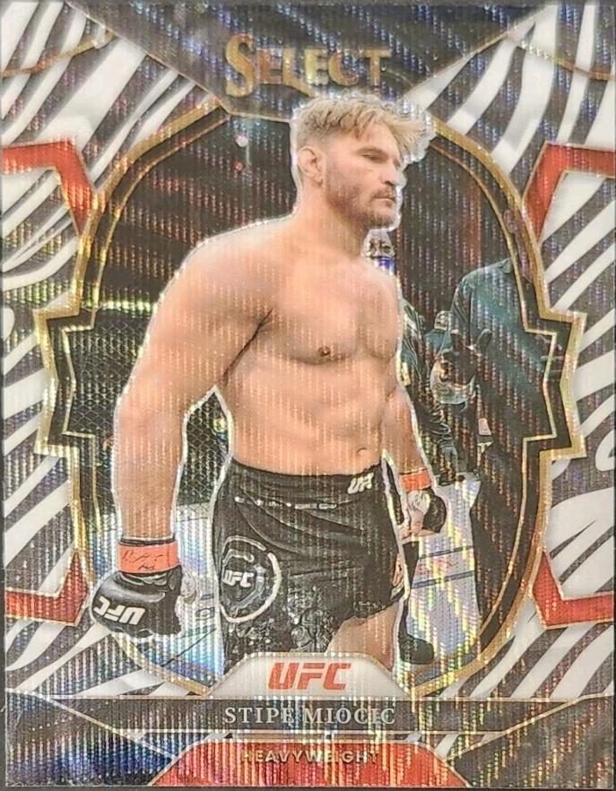 Stipe Miocic 2023 Panini Select UFC Concourse #43 Zebra