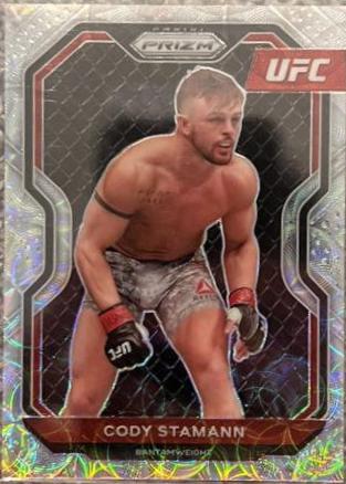 Cody Stamann 2021 Panini Prizm UFC Base #20 Premium