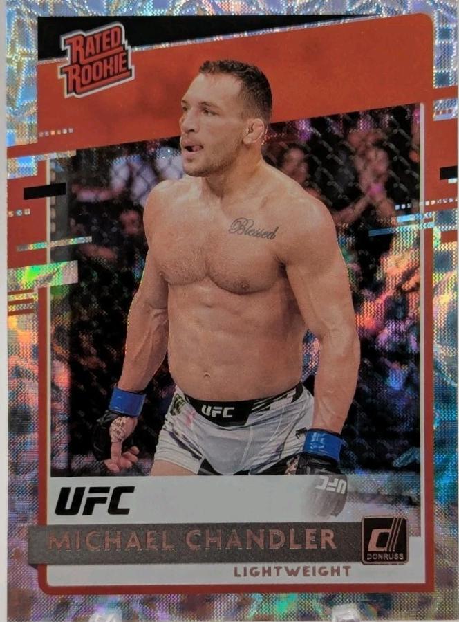 Michael Chandler 2021 Panini Chronicles UFC Base Donruss Rated Rookies #27 Asia