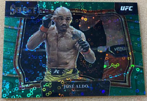José Aldo 2023 Panini Select UFC Octagonside #261 Green Disco