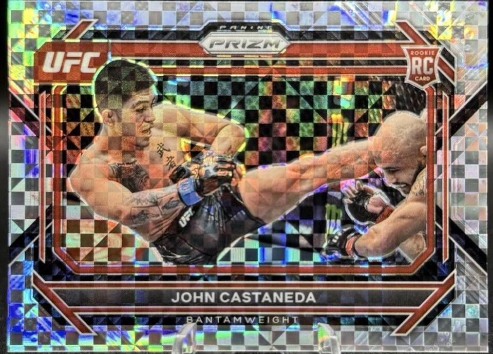 John Castaneda 2023 Panini Prizm UFC Base #64 Lucky Envelopes