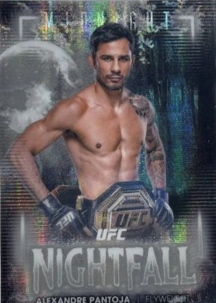 Alexandre Pantoja 2025 Topps Midnight UFC Nightfall #NF-9 Black Light