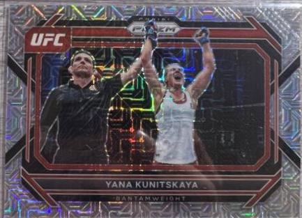 Yana Santos 2023 Panini Prizm UFC Base #93 Mojo