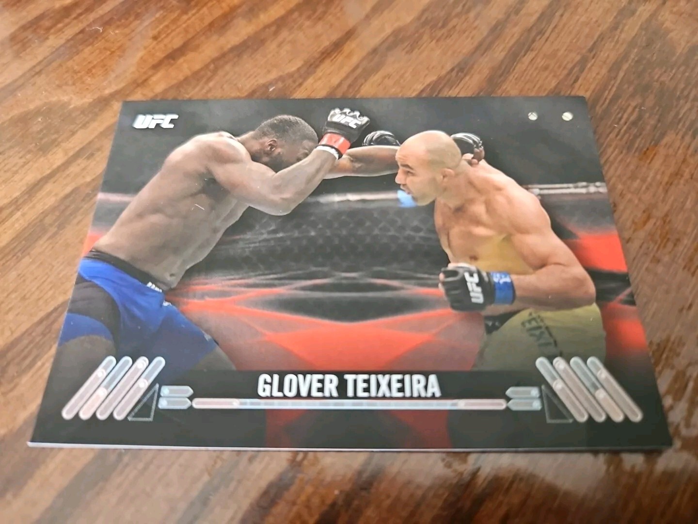 Glover Teixeira 2017 Topps UFC Knockout Base #54 Red
