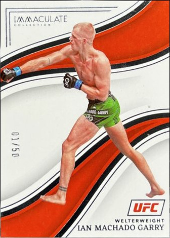 Ian Machado Garry 2023 Panini Immaculate Collection UFC Base #69 Platinum