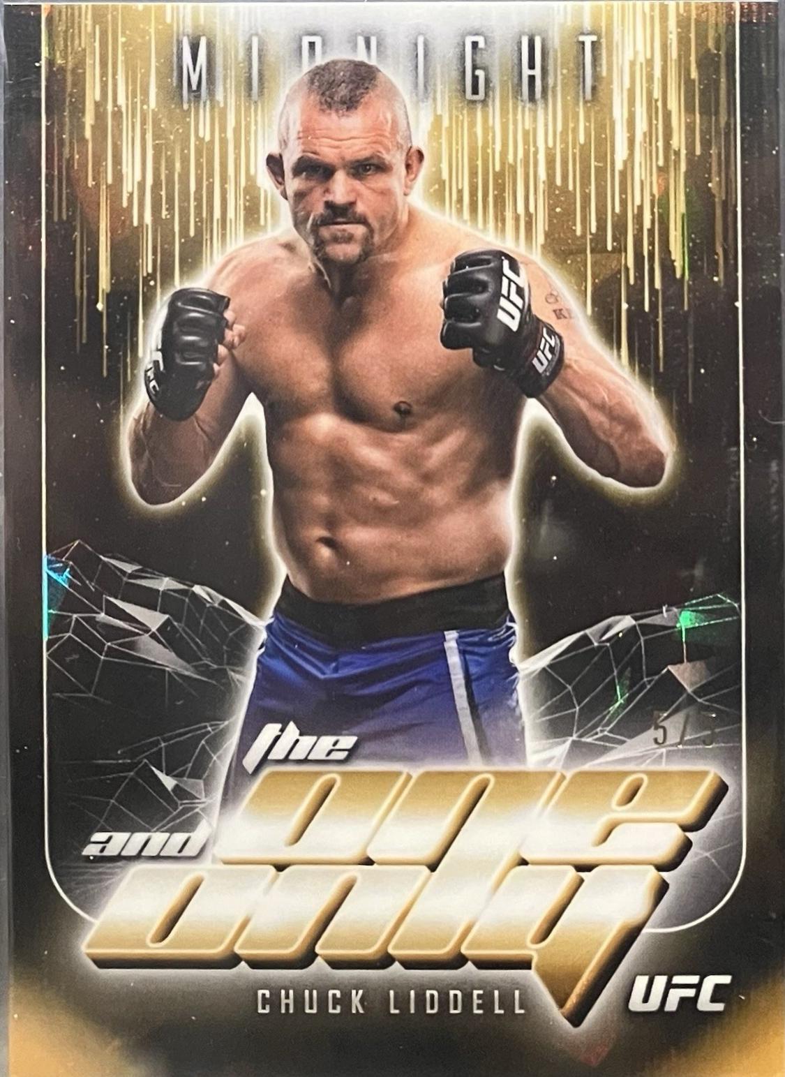 Chuck Liddell 2024 Topps Midnight UFC The One and Only #TO-6 Daybreak