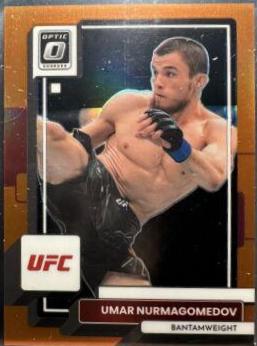 Umar Nurmagomedov 2023 Panini Donruss Optic UFC Base #84 Orange