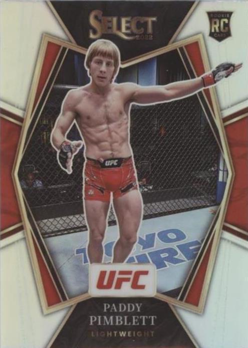 Paddy Pimblett 2022 Panini Select UFC Premier Level #167 Silver