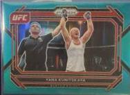 Yana Santos 2023 Panini Prizm UFC Base #93 Teal