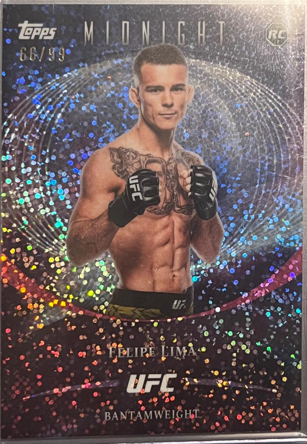 Felipe Lima 2026 Topps Midnight UFC Base #12 Twilight