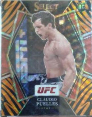 Claudio Puelles 2022 Panini Select UFC Premier Level #120 Tiger