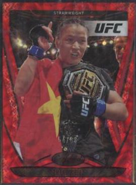 Zhang Weili 2021 Panini Chronicles UFC Base XR #194 Asia Red
