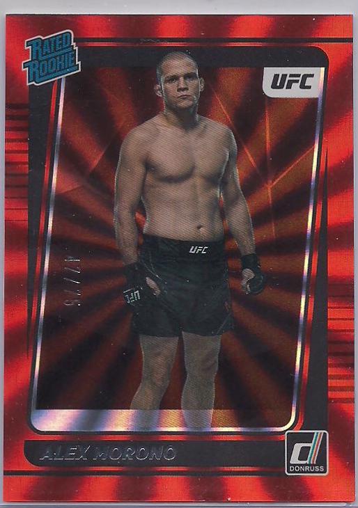 Alex Morono 2022 Panini Donruss UFC Base #219 Laser