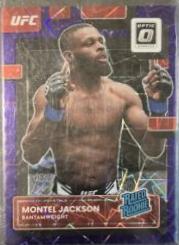Montel Jackson 2023 Panini Donruss Optic UFC Base #131 Purple Velocity