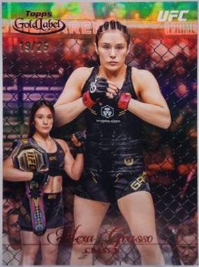 Alexa Grasso 2024 Topps Gold Label UFC Base Class III #20 Red