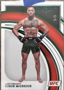 Conor McGregor 2022 Panini Immaculate UFC Base #28 Green
