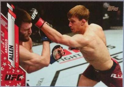 Arnold Allen 2020 Topps UFC Base #13 Independence Day