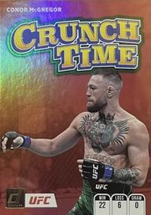Conor McGregor 2022 Panini Donruss UFC Crunch Time #11 Green
