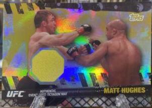 Matt Hughes 2010 Topps UFC Base #28 Silver