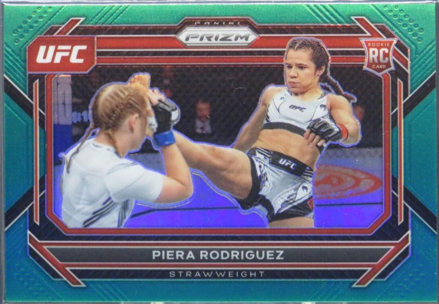 Piera Rodriguez 2023 Panini Prizm UFC Base #99 Teal