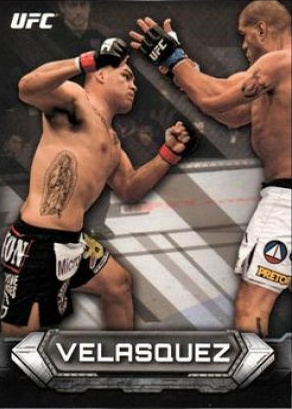 Cain Velasquez 2014 Topps UFC Knockout Base #9 Green