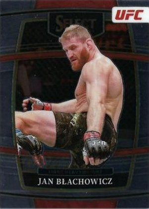 Jan Błachowicz 2022 Panini Select UFC Concourse #37 Gold Flash