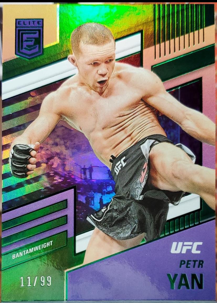 Petr Yan 2022 Panini Chronicles UFC Base Elite #256 Green
